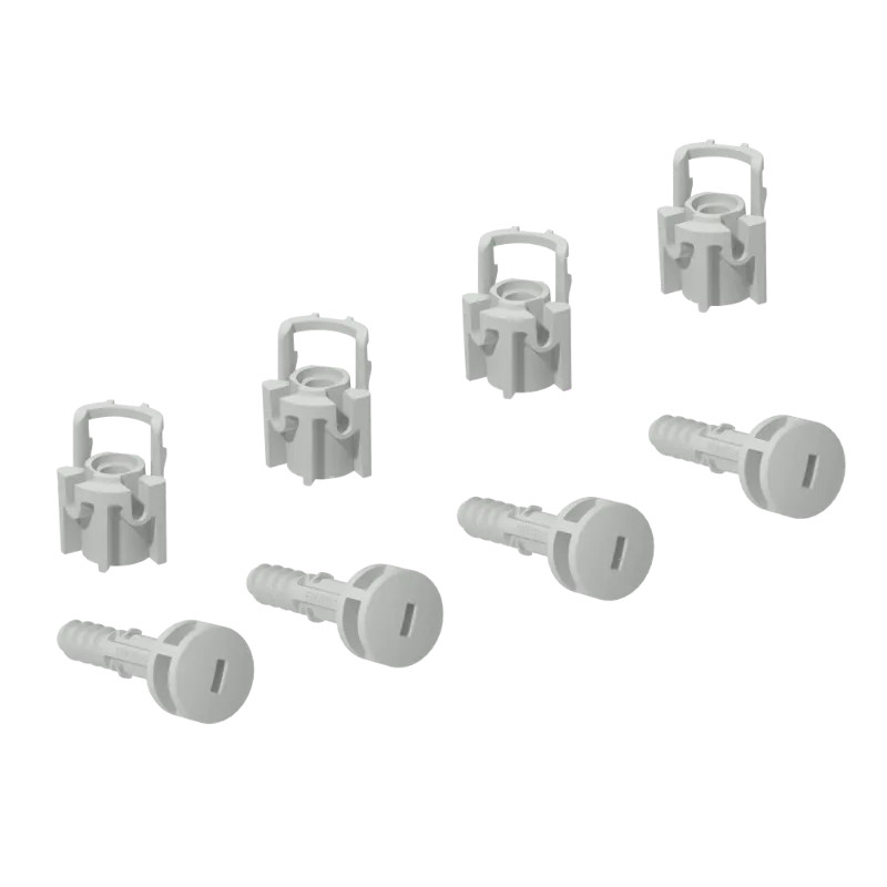 PanelSeT - vis plastique D16 HT60 - lot de 4 - NSYAEDS60TB Schneider Electric