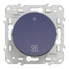 Odace - interrupteur VMC - sans position arrêt - cobalt - S550233 Schneider Electric