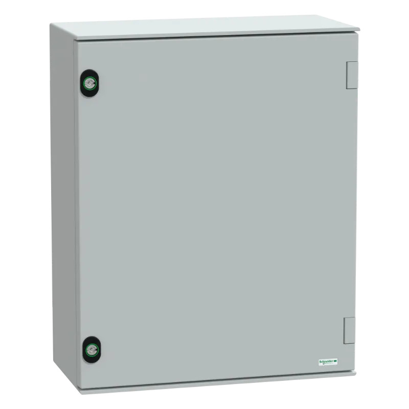 PanelSeT - Coffret polyester 530x430x200 - IP66 Ral 7035 - NSYPLM54G Schneider Electric