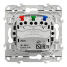 Odace - prise de courant 2P+T affleurante - cobalt - connexion rapide - S550052 Schneider Electric