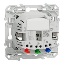 Wiser Odace - Prise 2P+T connectée - 16A  - zigbee - Anthracite - S540559 Schneider Electric