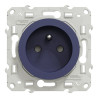 Odace - prise de courant 2P+T - cobalt - S550059 Schneider Electric
