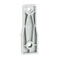 PanelSeT - Ensemble de 4 fixations murales polyester PLM32 Ral 7035 - NSYPFPLM32G Schneider Electric