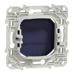 Odace - obturateur - cobalt - fixation par vis - S550666 Schneider Electric