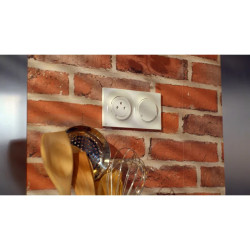 Odace - va-et-vient - 10A  - Antibacterien - S500204 Schneider Electric