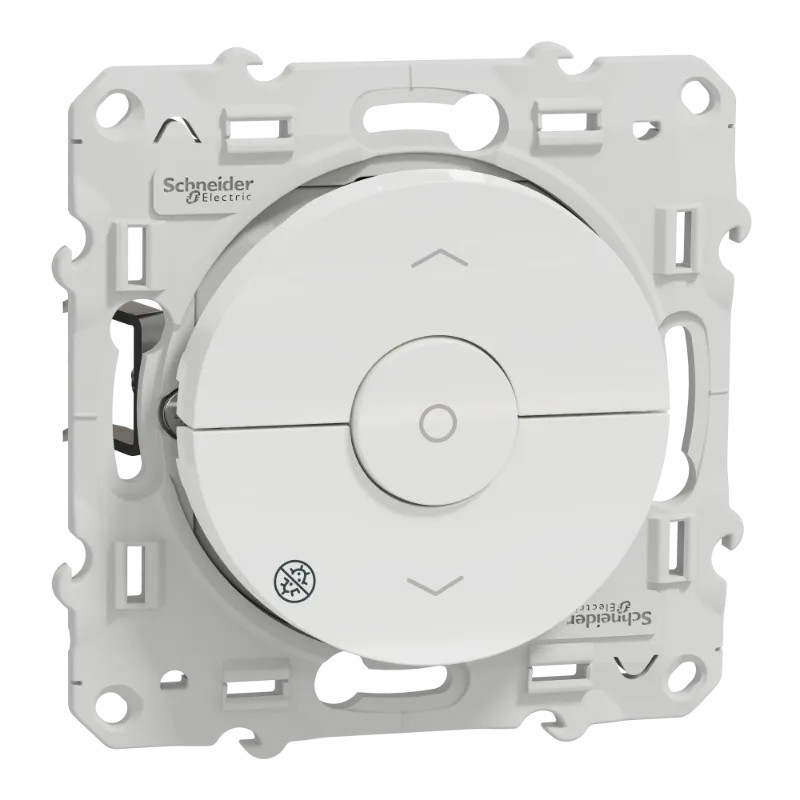 Odace - interrupteur VR 3 boutons montée/descente/stop  - Antibacterien - S500208 Schneider Electric
