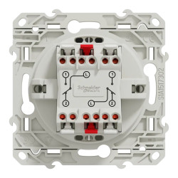 Odace - double va-et-vient - connexion rapide  - Antibacterien - S500214 Schneider Electric