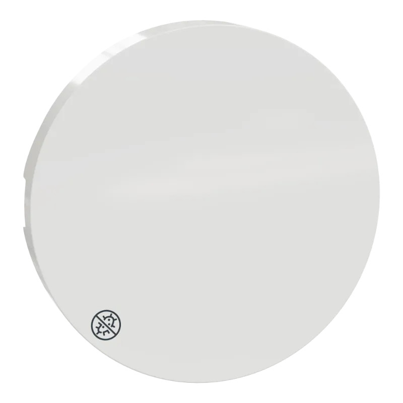 Odace - enjoliveur seul pour va-et-vient et poussoir - Antibacterien - S500604 Schneider Electric