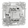 Odace - va-et-vient - blanc Recyclé - 10A - S510204 Schneider Electric