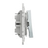 Odace - va-et-vient - blanc Recyclé - 10A - S510204 Schneider Electric