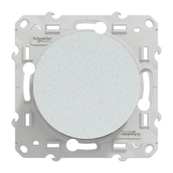 Odace - poussoir - blanc Recyclé - 10A - S510206 Schneider Electric