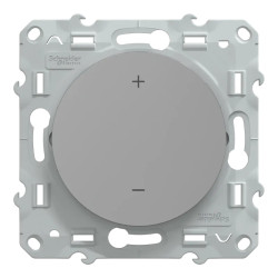 Wiser Odace - Thermostat connecté filaire - 2A - Aluminium - S530619 Schneider Electric