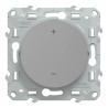 Wiser Odace - Thermostat connecté filaire - 2A - Aluminium - S530619 Schneider Electric