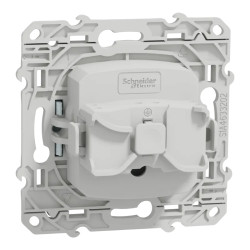 ODACE PC 2P+T BLC RECY RENO - S510049 Schneider Electric