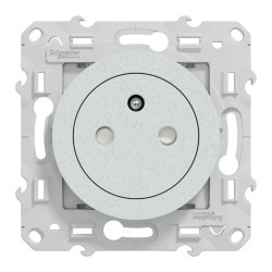 Prise 2P+T affleur blanc RECY - S510052 Schneider Electric