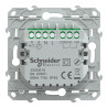 Wiser Odace - Thermostat connecté filaire - 2A - Aluminium - S530619 Schneider Electric