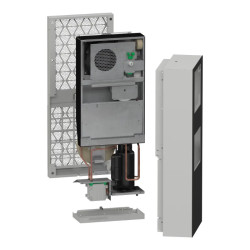 ClimaSys - Climatisation d'armoire - latérale - Inox - 1kW - 230V - NSYCUX1KDG Schneider Electric
