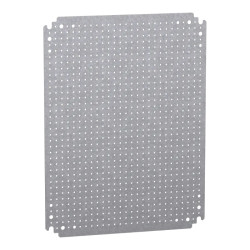 PanelSeT - châssis microperf. - acier galva. - coffret H:500xL:400mm - NSYMF54 Schneider Electric