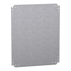 PanelSeT - châssis microperf. - acier galva. - coffret H:600xL:500mm - NSYMF65 Schneider Electric