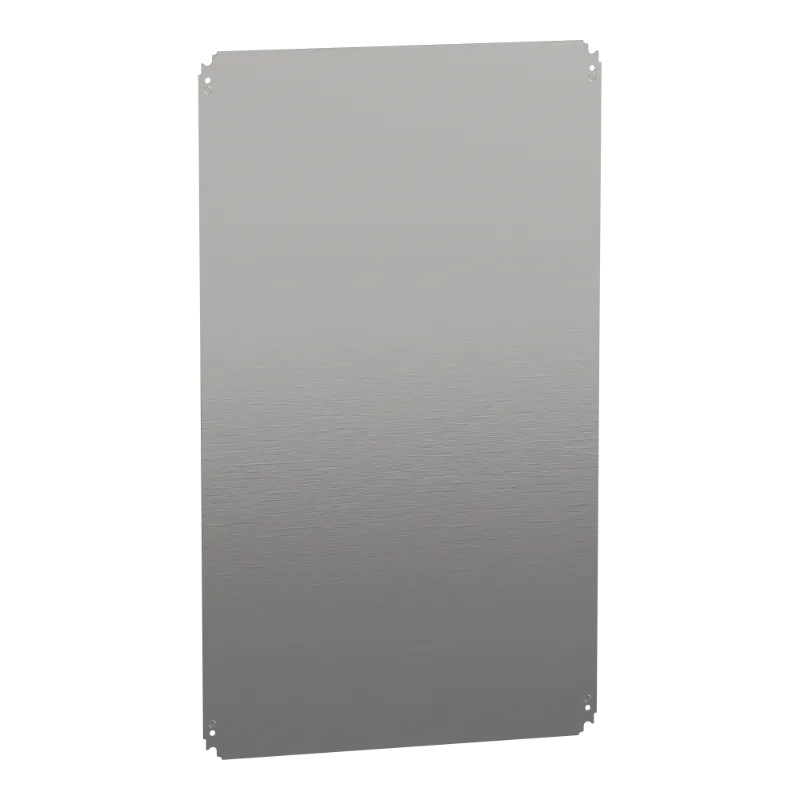 PanelSeT - châssis plein - acier galva. - pour coffret H:1000xL:600mm - NSYMM106 Schneider Electric
