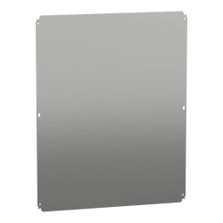 PanelSeT - châssis plein - acier galva. - pour coffret H:1000xL:800mm - NSYMM108 Schneider Electric