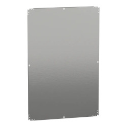 PanelSeT - châssis plein - acier galva. - pour coffret H:1200xL:800mm - NSYMM128 Schneider Electric