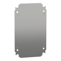 PanelSeT - châssis plein - acier galva. - pour coffret H:300xL:200mm - NSYMM32 Schneider Electric