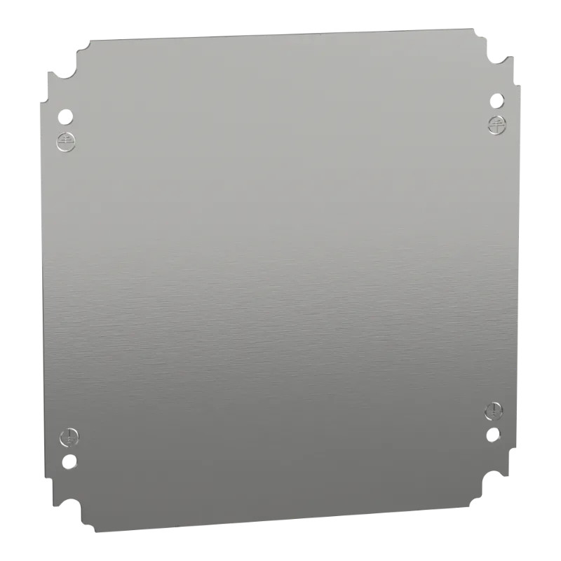 PanelSeT - châssis plein - acier galva. - pour coffret H:300xL:300mm - NSYMM33 Schneider Electric