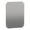 PanelSeT - châssis plein - acier galva. - pour coffret H:400xL:300mm - NSYMM43 Schneider Electric