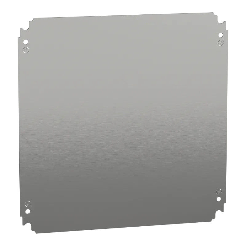 PanelSeT - châssis plein - acier galva. - pour coffret H:400xL:400mm - NSYMM44 Schneider Electric