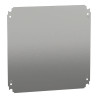 PanelSeT - châssis plein - acier galva. - pour coffret H:400xL:400mm - NSYMM44 Schneider Electric