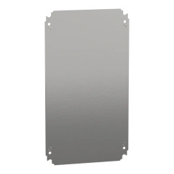 PanelSeT - châssis plein - acier galva. - pour coffret H:500xL:300mm - NSYMM53 Schneider Electric