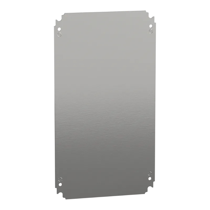 PanelSeT - châssis plein - acier galva. - pour coffret H:500xL:300mm - NSYMM53 Schneider Electric