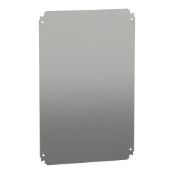 PanelSeT - châssis plein - acier galva. - pour coffret H:600xL:400mm - NSYMM64 Schneider Electric