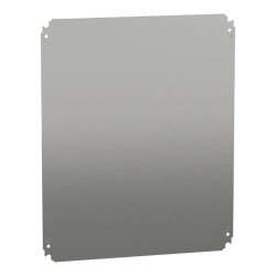 PanelSeT - châssis plein - acier galva. - pour coffret H:600xL:500mm - NSYMM65 Schneider Electric