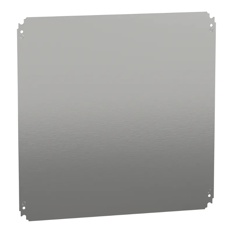 PanelSeT - châssis plein - acier galva. - pour coffret H:600xL:600mm - NSYMM66 Schneider Electric