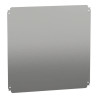 PanelSeT - châssis plein - acier galva. - pour coffret H:600xL:600mm - NSYMM66 Schneider Electric
