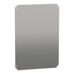 PanelSeT - châssis plein - acier galva. - pour coffret H:700xL:500mm - NSYMM75 Schneider Electric