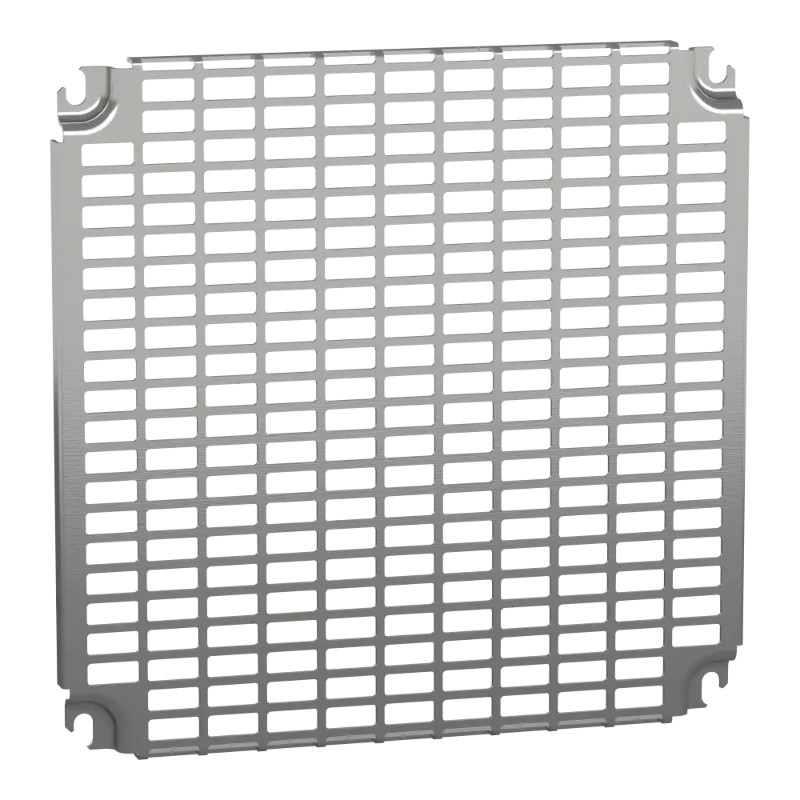 PanelSeT - châssis perf. Telequick - acier - coffret H:400xL:400mm - NSYMR44 Schneider Electric