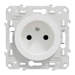 Odace - lot de 40 PC 2P+T S520049 - 4 connexions auto par pôle - blanc - S523049P Schneider Electric