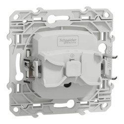 Odace - lot de 40 PC 2P+T S520049 - 4 connexions auto par pôle - blanc - S523049P Schneider Electric