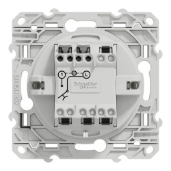 Odace - interrupteur à carte - blanc - 10A - LED localisation inclus - S520283 Schneider Electric