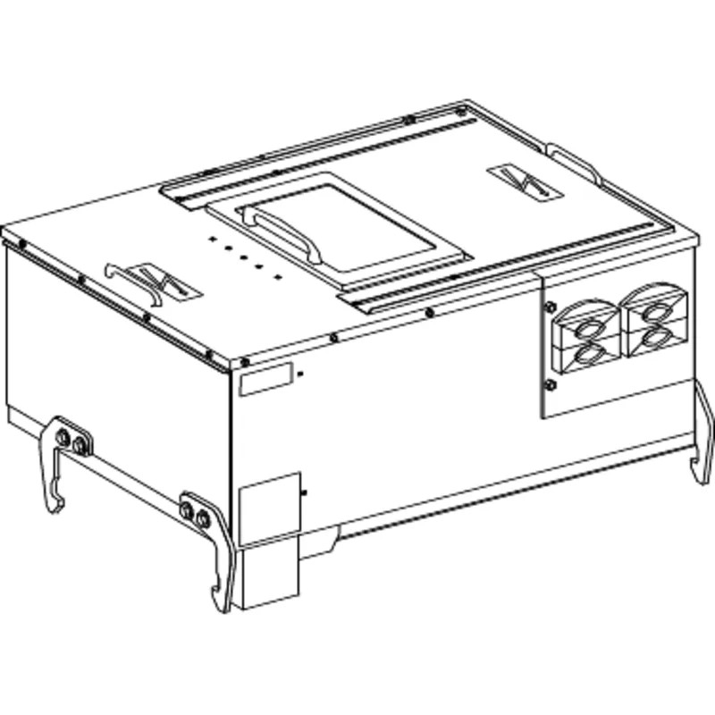 Canalis KH - coffret - 630 APEHLA avec fusibles MULLERT - KH063SD9502 Schneider Electric