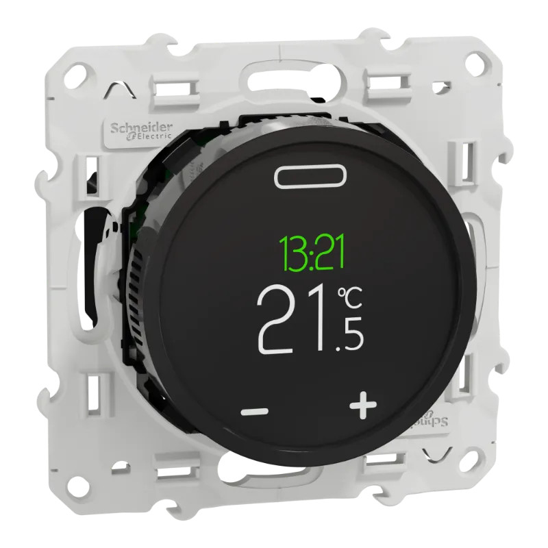 Odace - thermostat programmable - écran tactile - S520508 Schneider Electric