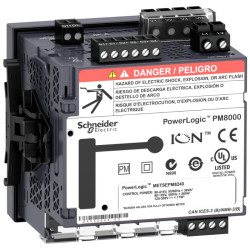 PowerLogic - centrale de mesure PM8000 - écran intégré - MID - METSEPM82401 Schneider Electric