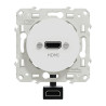 ODACE HDMI TYPE A BLANC - S520462 Schneider Electric