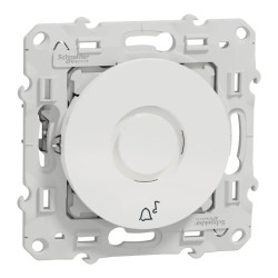 Odace - sonnette électronique - blanc - 5 tonalités - 230V - à vis - S520580 Schneider Electric