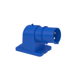 Mureva - socle de connecteur industriel - 16 A - 2P+T- 200-250V CA - IP44 - 81804 Schneider Electric