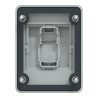 Mureva socle IP65 pour 1 prise RJ45 S-ONE - 81142F Schneider Electric