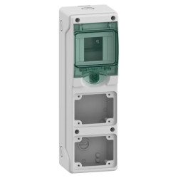 Mureva mini coffret 4M 2 Ouv - 13151M Schneider Electric